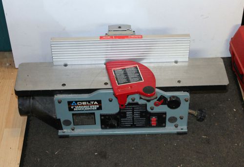 DELTA 37-070 6&#034; VARIABLE SPEED BENCH JOINTER