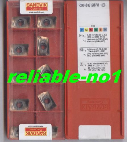 *** FREE  SHIPPING ***   SANDVIK   R390-180612M-PM    1030     50pcs