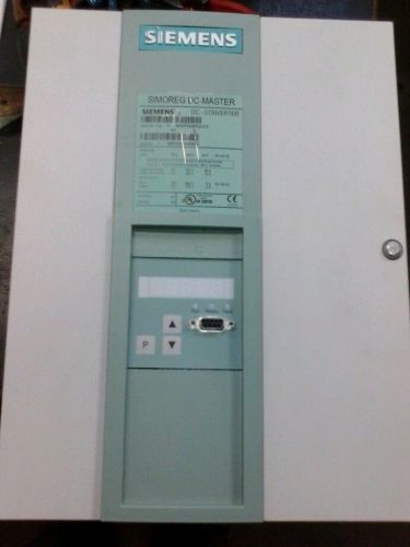 Siemens SIMOREG DC MASTER   460V     6RA7018-6FS22-0-Z