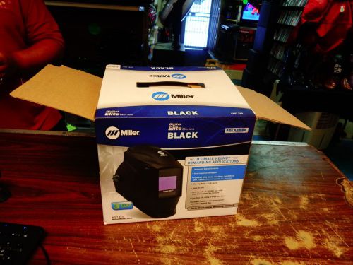 Miller Digital Elite Series Welding Helmet Black 257 213