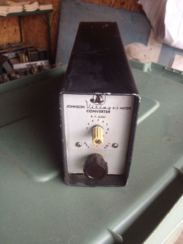 Johnson Viking Converter 6-2 Meter For Parts Or Repair