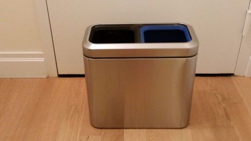 Simplehuman 20-Liter Trash Can + 160 LINERS!!!