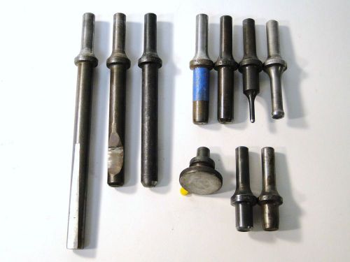 10 PC STRAIGHT, OFFSET &amp; FLUSH ASSORTED 0.401 RIVET SETS