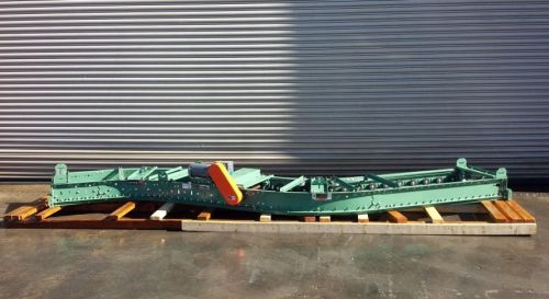 Roach 20” x 15’ long ‘S’ shaped Zero Pressure Power Roller Case Conveyor