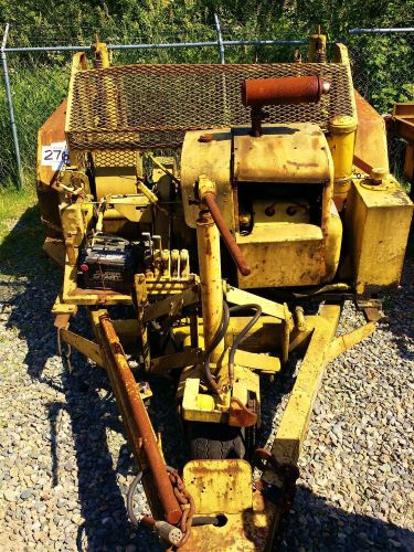 1967 hogg and davis pu240 cable puller reel trailer wisconsin 4cyl 30hp for sale