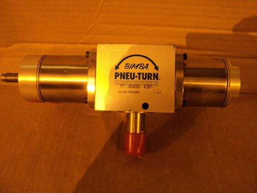 Bimba PT-494090-A1B1 Pneu-Turn Rotary Actuator 150 Max Pressure  NEW NO BOX