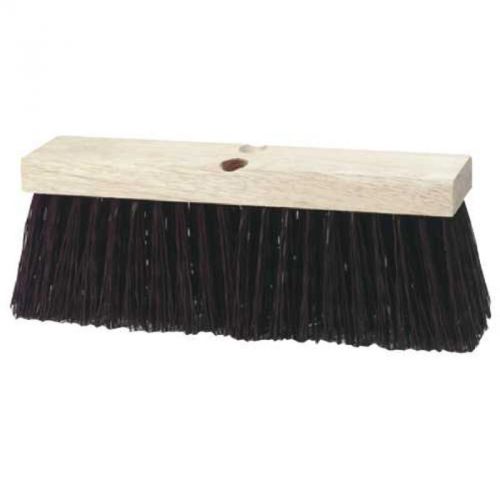 Wet/Dry Street Sweep Broom 16&#034;, Head Only Renown Brushes and Brooms REN03939