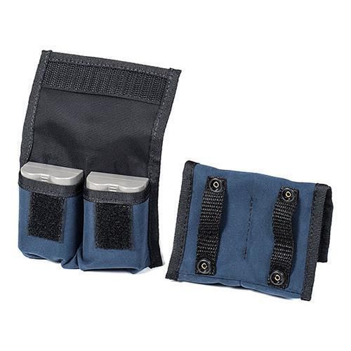 Lenscoat battery pouch for 2+2 dslr , 2 pack, navy #bpd22na for sale