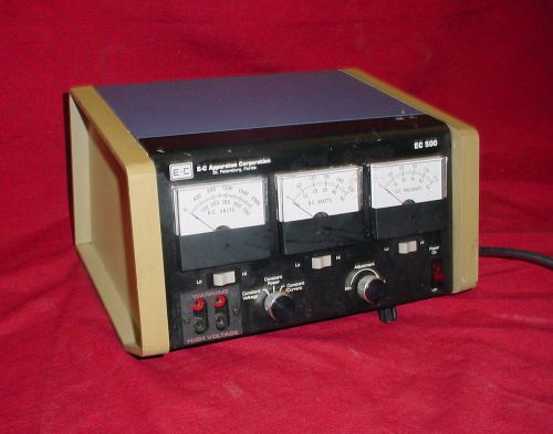 E-C Apparatus Corp EC 500 Electrophoresis Power Supply