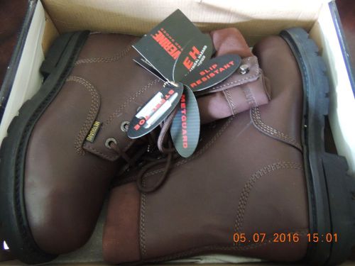 Wolverine Men&#039;s Steel Toe Work Boots Size 9 - W04452