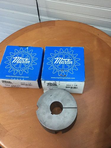 MARTIN TAPER BUSHING 3020 1 1/4 **NEW LOT OF 2