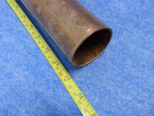 Copper Tube 2 1/8&#034; Diameter x24&#039;&#039; Length Type L