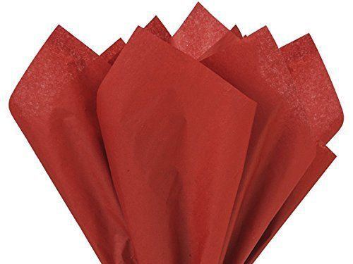 1 X Scarlet Red Tissue Paper 15&#034; X 20&#034; - 100 Sheet Pack