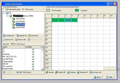 Spirent abacus 5000 pcg3 pcg-3004f subsystem w/ full options for sale