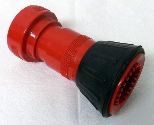 VINTAGE WILCO MODEL HN-4-L 1.5&#034; PLASTIC ADJUSTABLE FIRE HOSE NOZZLE ASSEMBLY