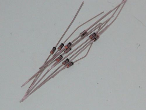 10pk - 1N751A Zener Diodes - 5.1V/.4W