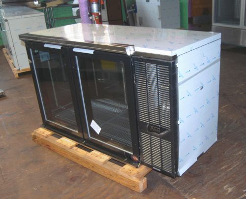 NEW PERLICK 60&#034; CUSTOM BACK BAR REFRIGERATOR COOLER with GLASS DOORS!