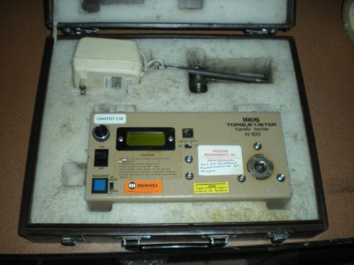 HIOS DIGITAL TORQUE METER H-100 W/CASE