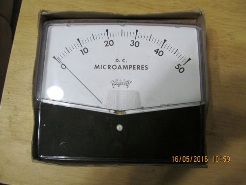 Triplett 0-50 Microamperes DC MOD 820-M