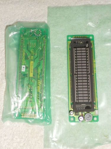 (2) Noritake itron VFD&#039;s - Vacuum Fluorescent Displays - CU20025ECPB-W1J - NEW!