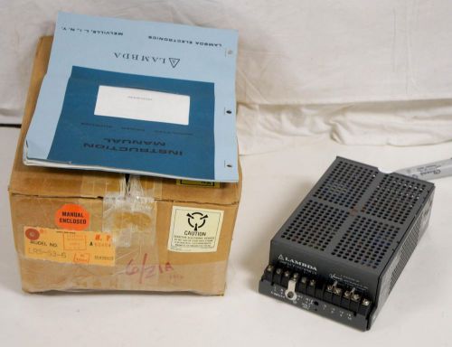 NEW IN BOX LAMBDA MODEL LRS-53-6 REGULATED POWER SUPPLY !!  J71