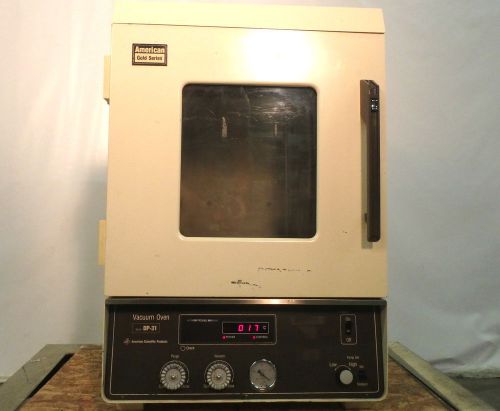 American Scientific Gold Series DP-31 Vacuum Oven Laboratory 40° to 240° Celsius