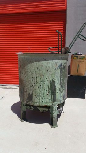 Mixing tank cone bottom