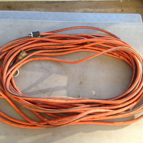 Ridgid 10 Gauge Extension Cord - 100 Ft. / Heavy Duty Construction Use - Lighted