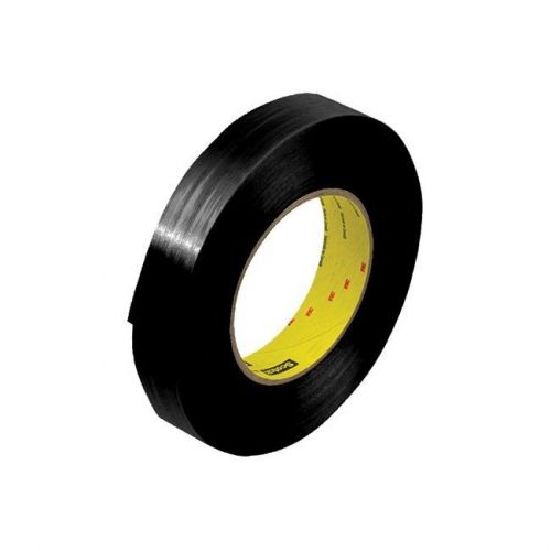 &#034;3M 890MSRB Black Strapping Tape, 1&#034;&#034;x60 yds., Black, 12/Case&#034;