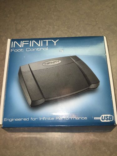 Infinity IN-USB-2 Foot Control USB Foot Pedal Martel Transcription