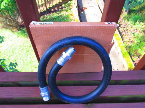 1/2&#034; x 30&#034;  ONE WIRE BRAID HYDRAULIC HOSE 2000 PSI  WP