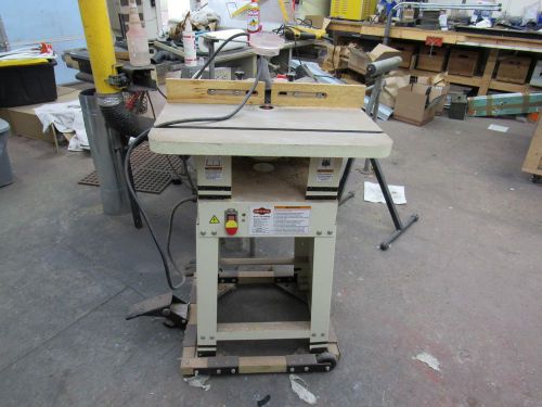 Shop Fox W1701 Shaper/Router