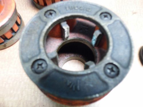 RIDGID TOOLS 1 1/4&#034; DIE HEAD FOR 12R MANUAL HAND THREADER RIGID 12-R MODEL