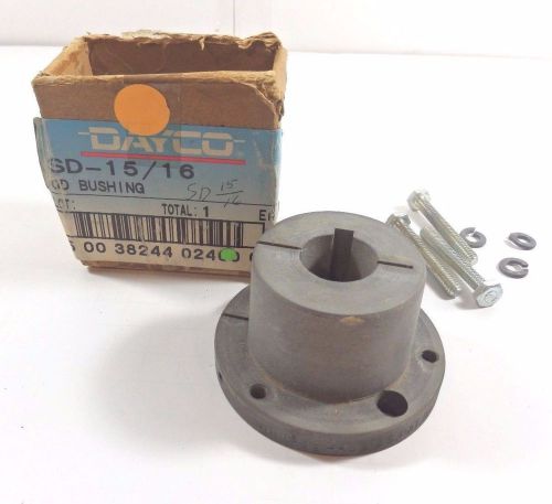 DAYCO QD SD Bushing, 15/16&#034; Bore, |QK2| RL