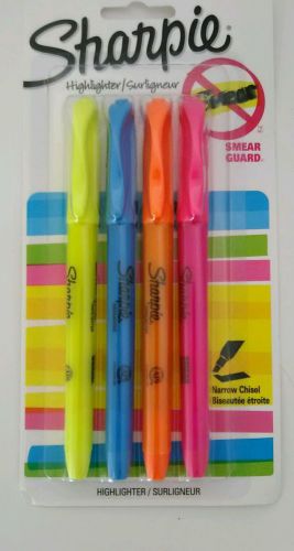 Sharpie Thin Hightlighters Smear Guard 27174