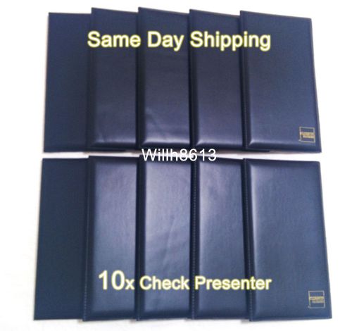 NEW LOT 10 BILL PRESENTERS AMERICAN EXPRESS RESTAURANT CHECK BOOK Waitress Pad