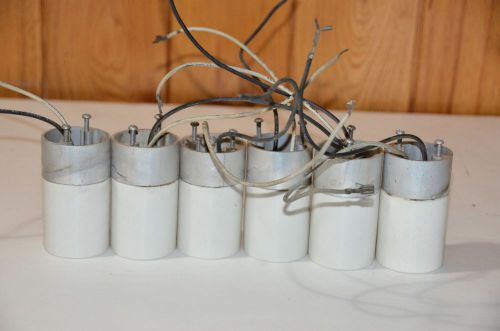 LOT OF 6 Ceramic Lamp Holder Mogul Base Light Socket Porcelain 1500 WATT 600 V