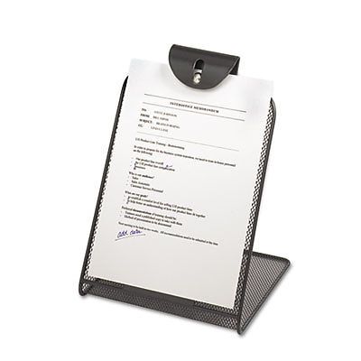 Onyx Mesh Copyholder w/Steel Ball Fastener, Black, Sold as 1 Each