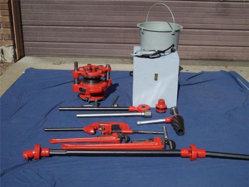 Ridgid 141 pipe threader 2.5-4 new 418 oiler bucket threading dies cutter 36620 for sale