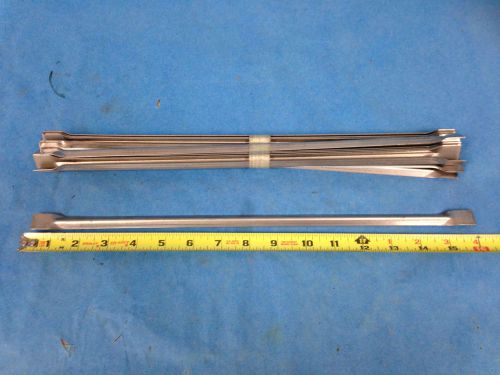 Stainless Steel Bracket Bar 16&#034; Long lot of 17