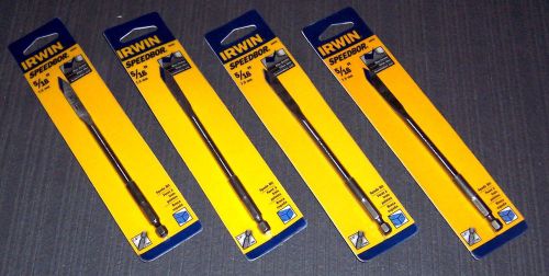 4 ea. irwin 88805 5/16&#034; speedbor spade bits for sale