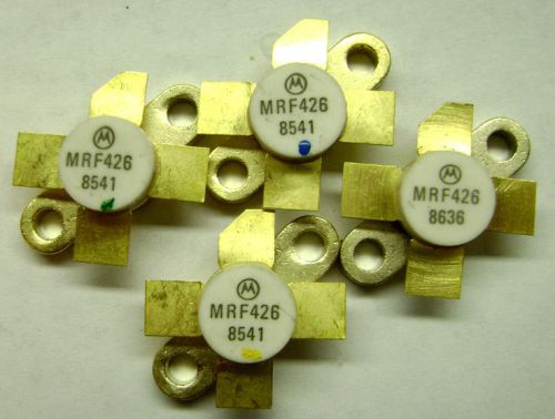 ** MOTOROLA MRF426 TRANSISTORS **