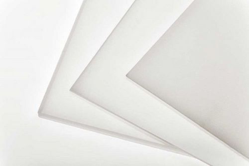 WHITE POLYETHYLENE LDPE PLASTIC SHEETS 0.060&#034; X 12&#034; X24&#034; VACUUM FORMING