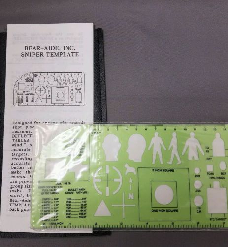 BEAR AIDE POLICE SNIPER TEMPLATE 7316