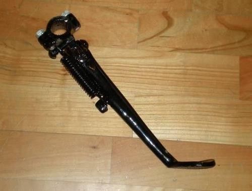 Triumph Norton Bsa Side Stand Kick Stand Chopper 1 1/4&#034; Clamp On Universal Frame