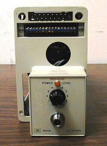 H.p sweep oscillator plug-in 3.7-8.3 ghz model # 8693b for sale