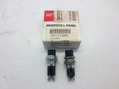 Box of 2 Ingersoll Rand 39115845 Green Indicator Light (New in Box)