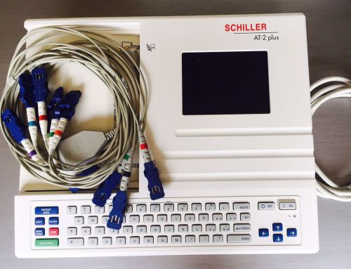 Schiller AT-2 ECG   ** Screen Damage **