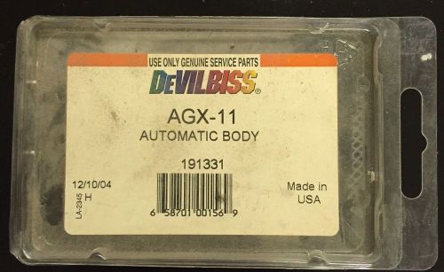 AGX-11 DeVILBISS AUTOMATIC BODY 191331