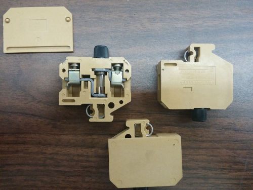 Weidmuller  SAKS3 Fuse Terminal (Lot of 3) (SW012)